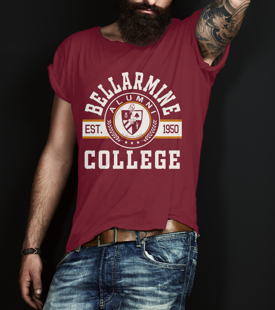 Bellarmine Alumni College Est. 1950 Crest T-Shirt