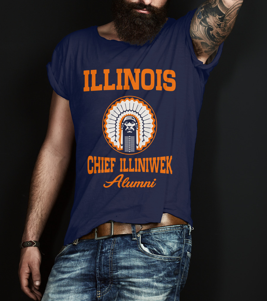 Illinois Chief Illiniwek Alumni T-Shirt