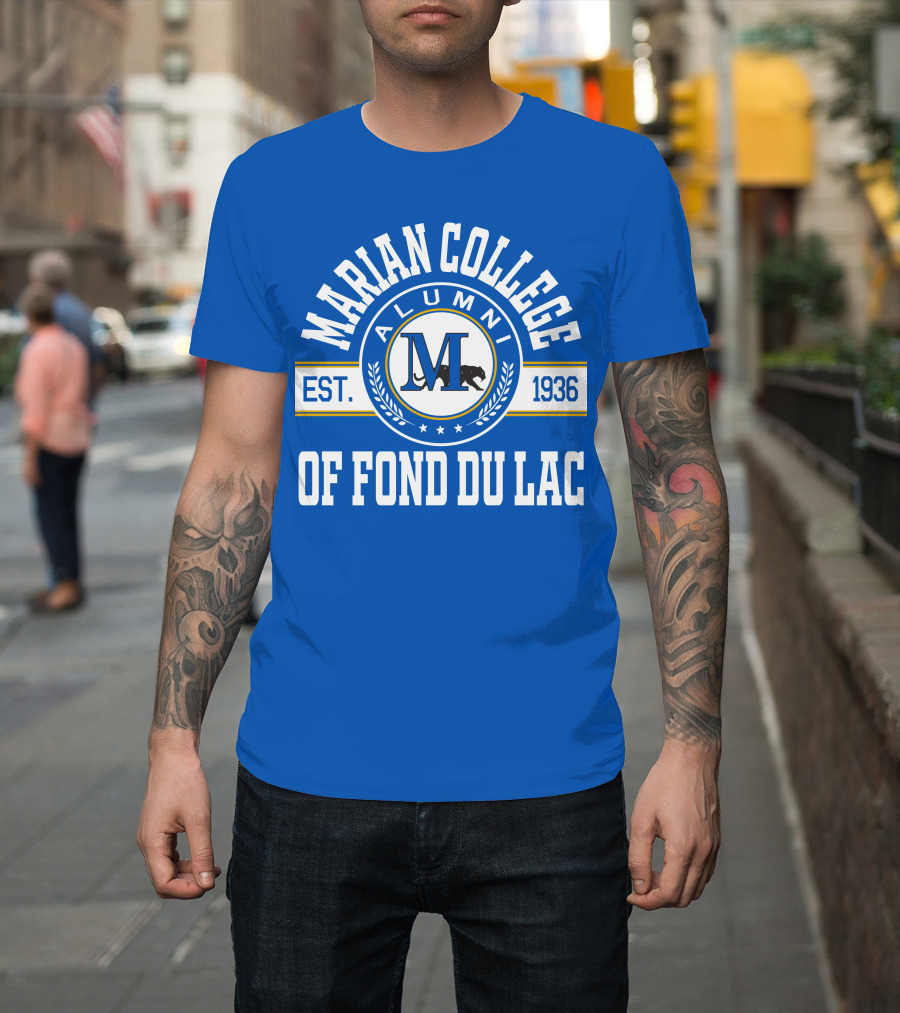 Marian College of Fond du Lac Alumni Est. 1936 M T-Shirt