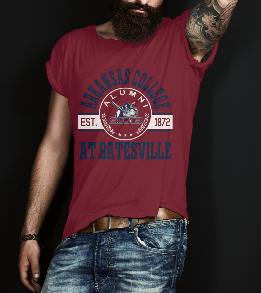 Arkansas College Alumni Scots Est. 1872 At Batesville T-Shirt