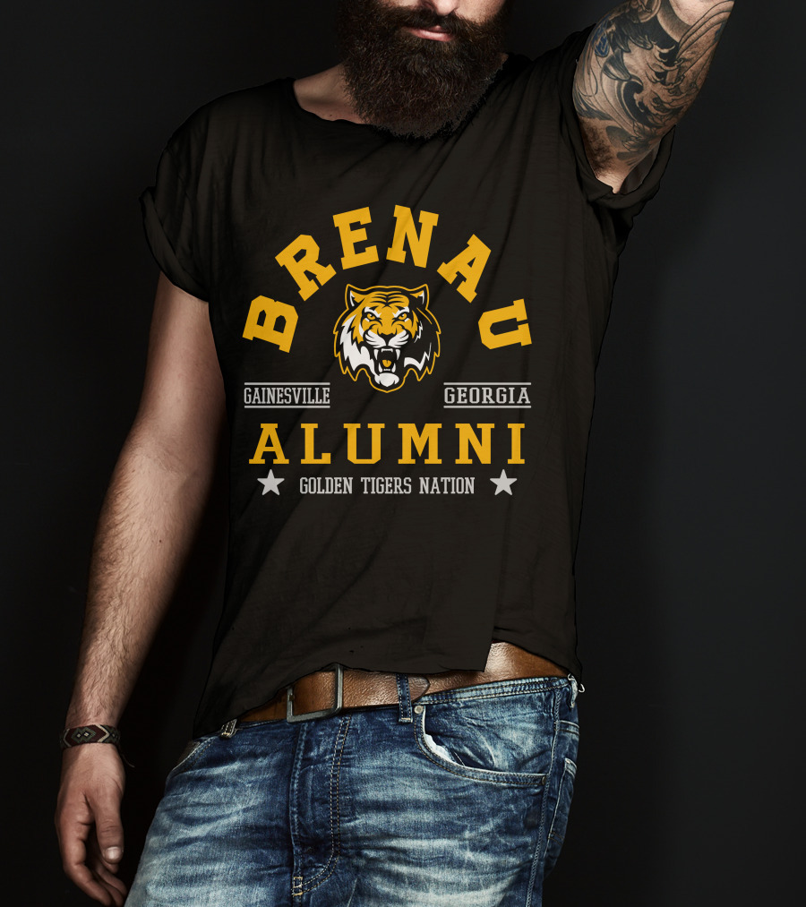 Brenau Alumni Golden Tigers Nation Gainesville Georgia T-Shirt