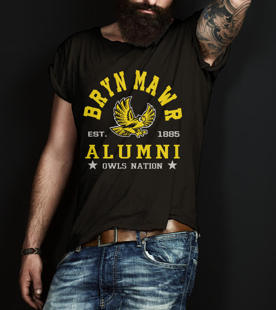 BRYN MAWR Alumni Owls Nation Est. 1885 T-Shirt