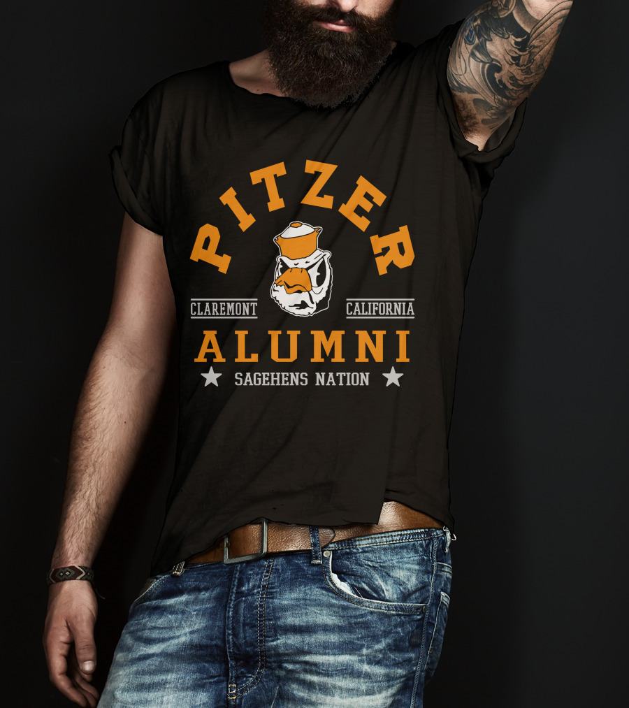Pitzer College Alumni Claremont California Sagehens Nation T-Shirt