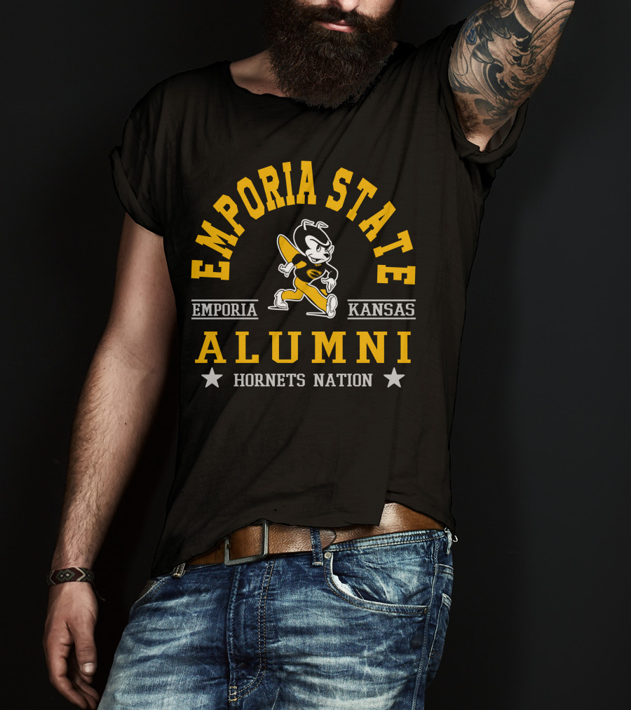 Emporia State Alumni Hornets Nation Emporia Kansas T-Shirt