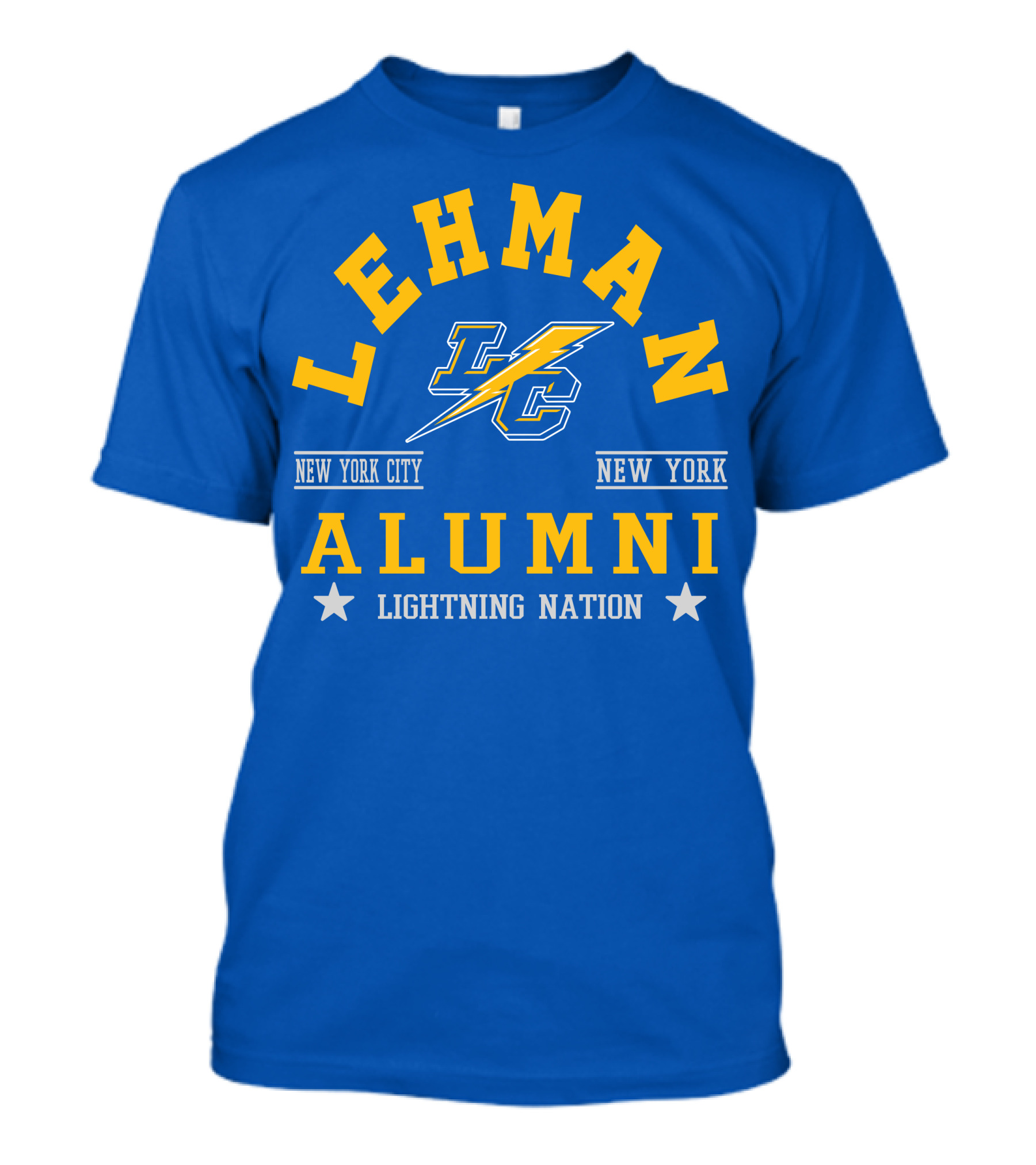 Lehman Alumni New York City Lightning Nation T-Shirt