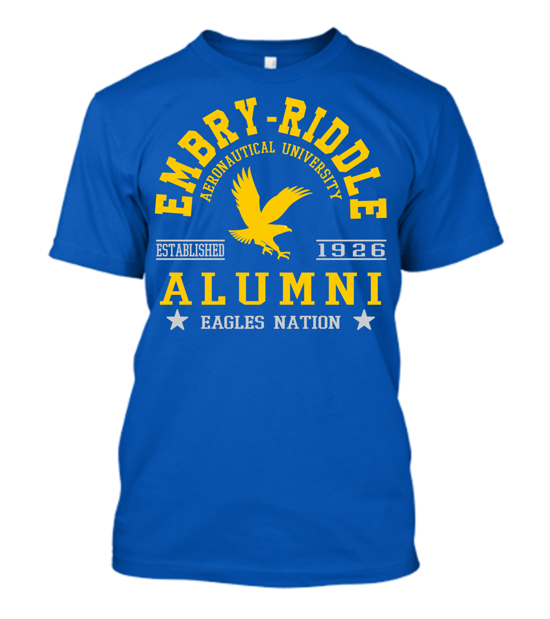 Embry-Riddle Aeronautical University Alumni Eagles Nation Established 1926 T-Shirt