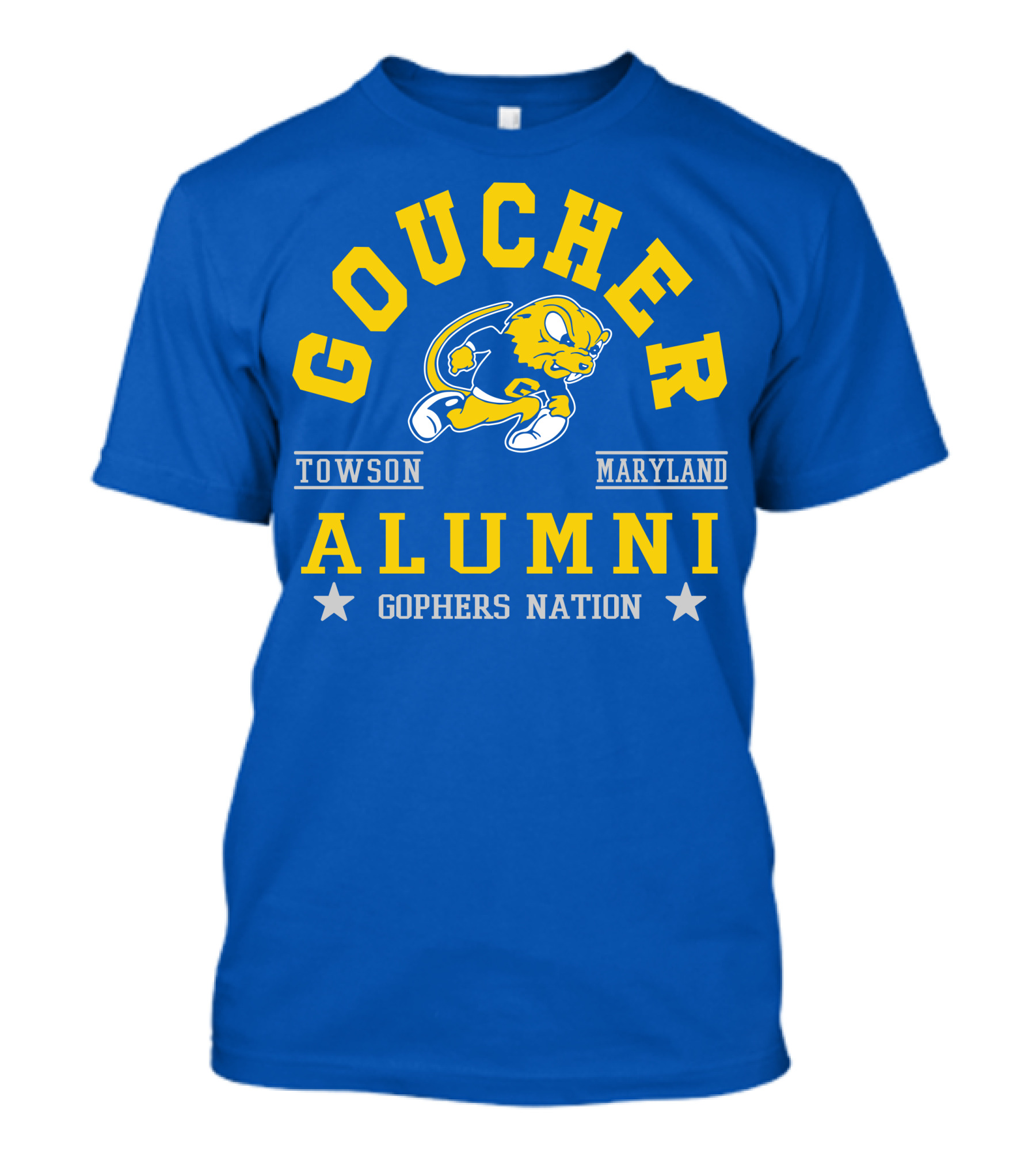 Goucher College Towson Maryland Alumni Gophers Nation T-Shirt