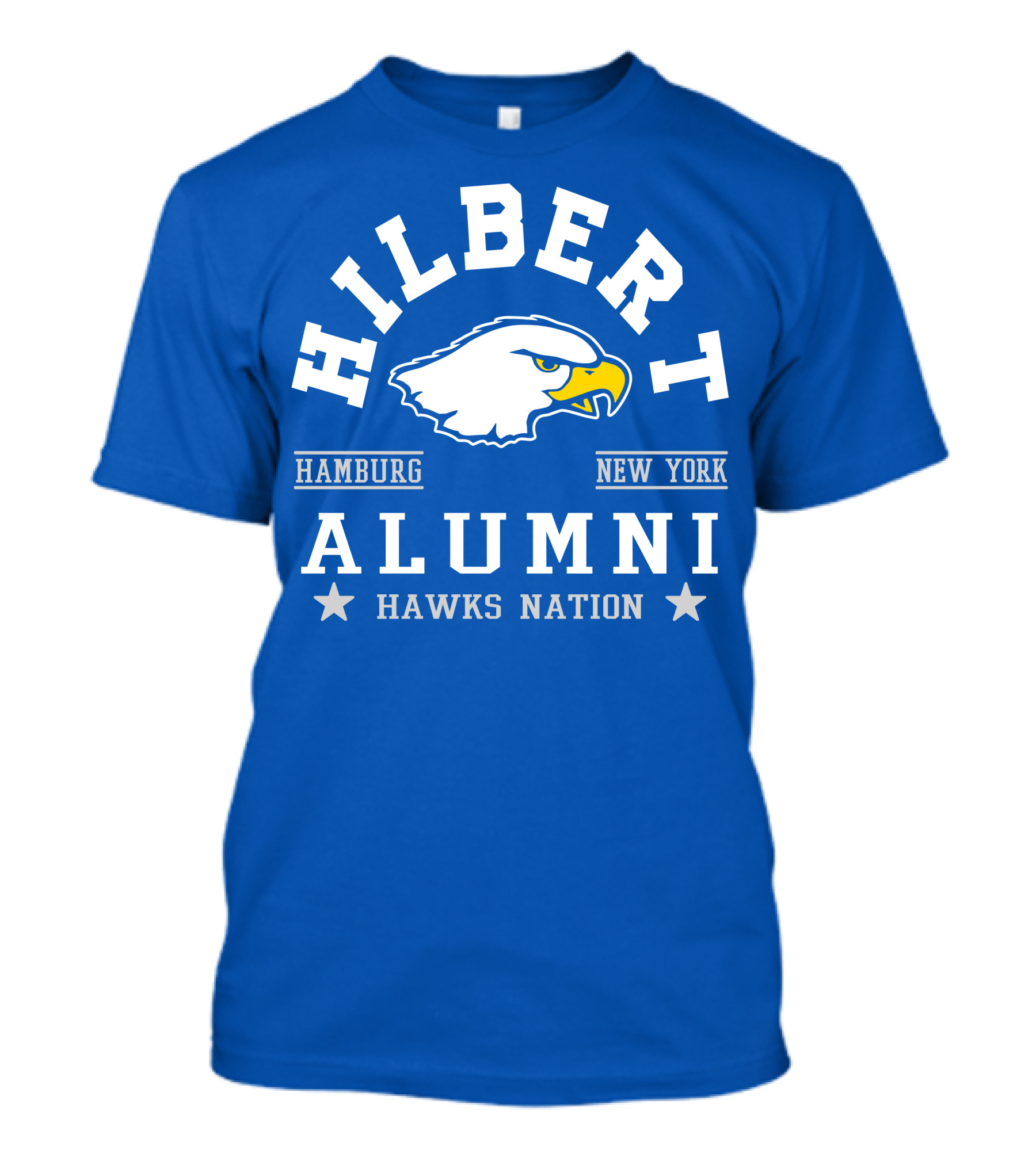 Hilbert Alumni Hamburg New York Hawks Nation T-Shirt