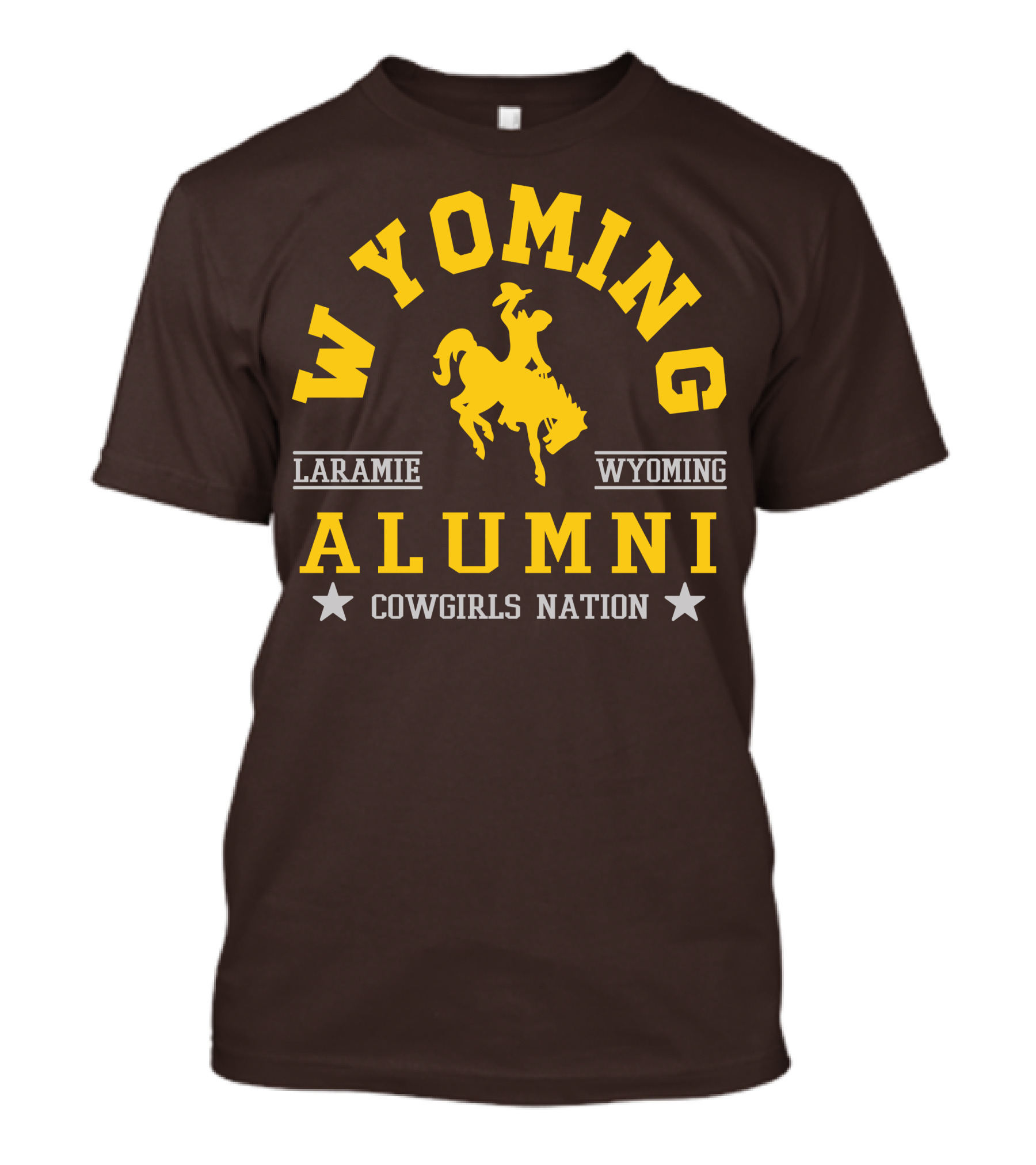 Wyoming Alumni Laramie Cowgirls Nation T-Shirt