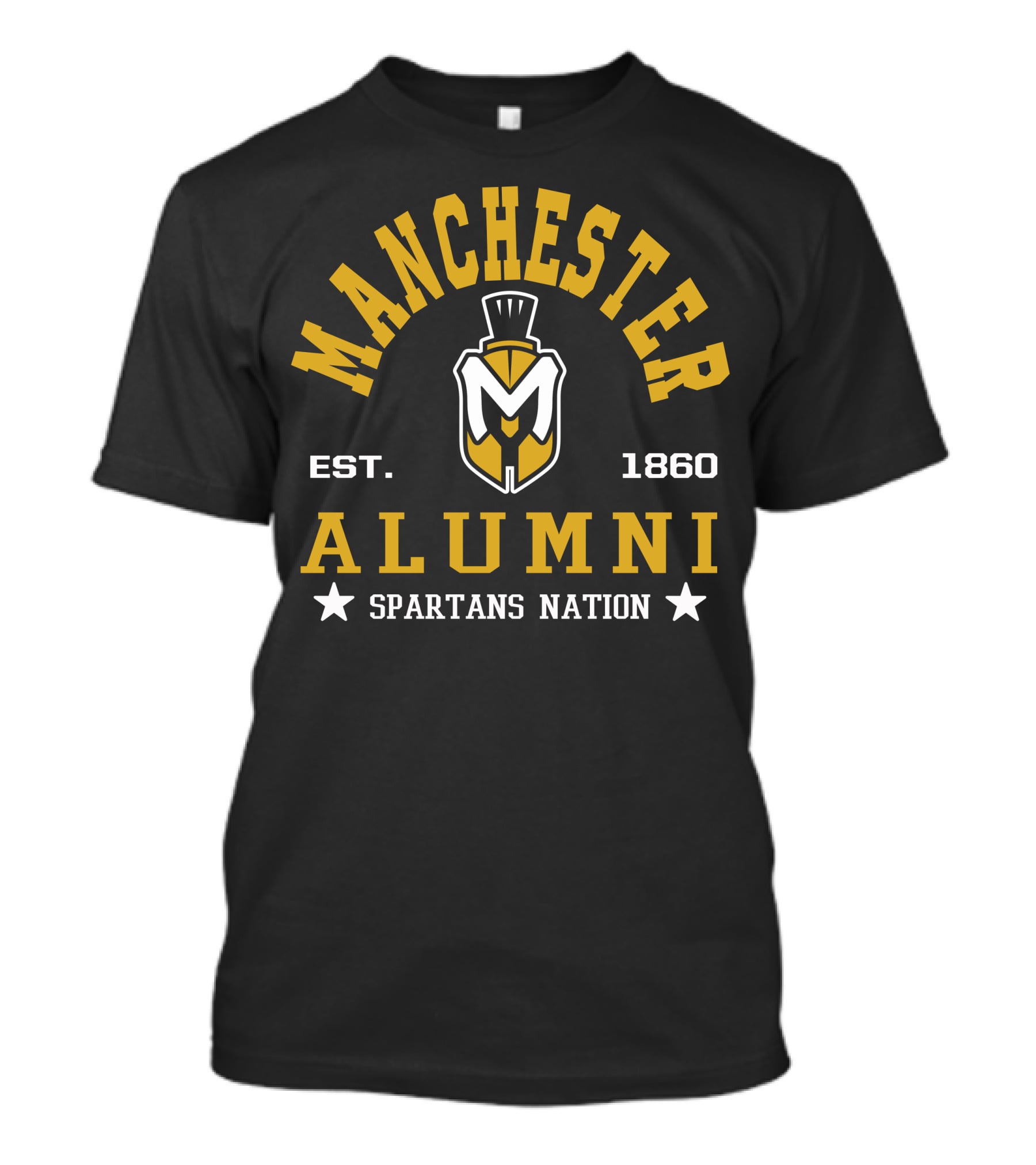 Manchester College Alumni Spartans Nation Est. 1860 T-Shirt