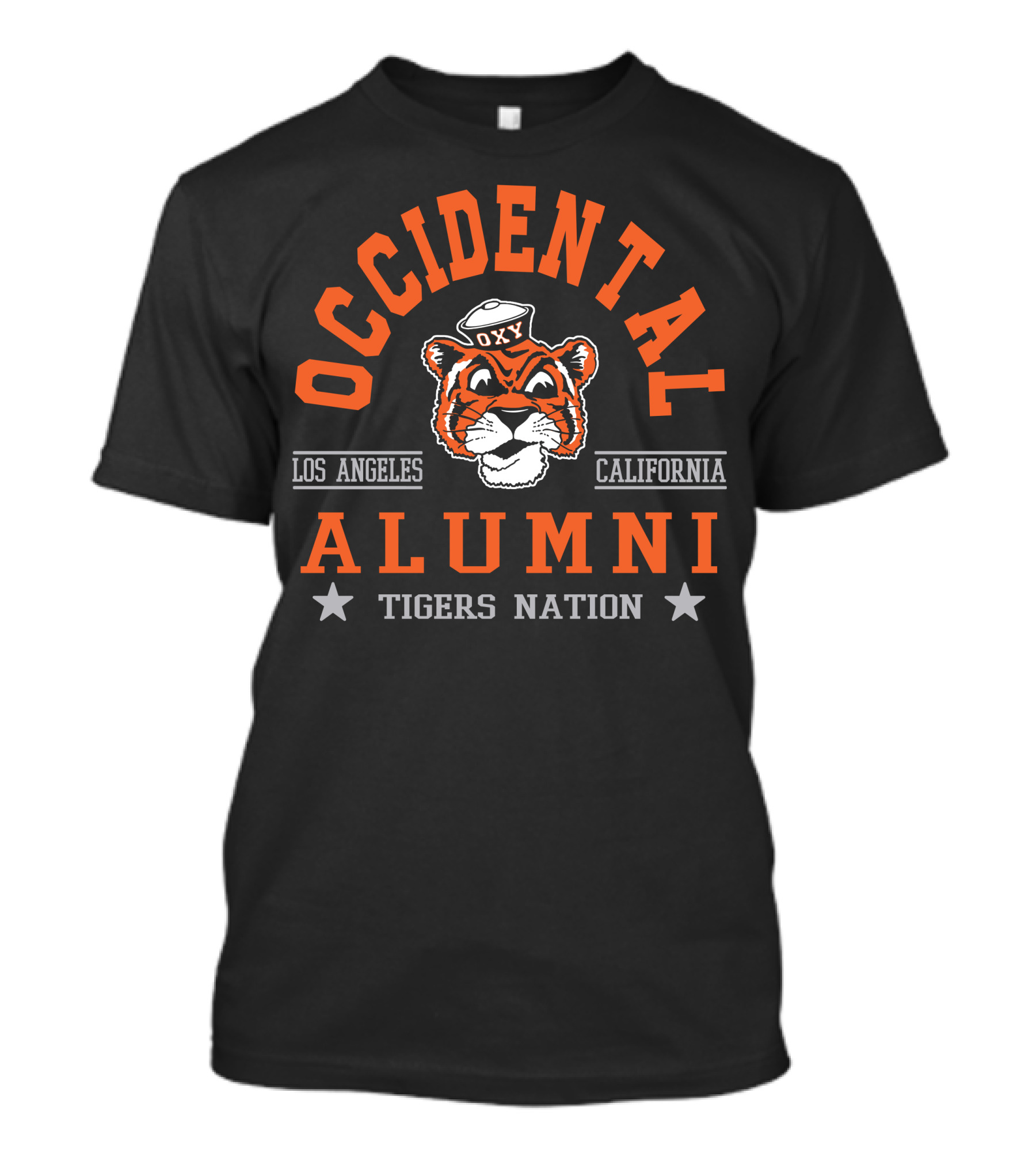 Occidental California Los Angeles Oxy Tigers Alumni Nation T-Shirt