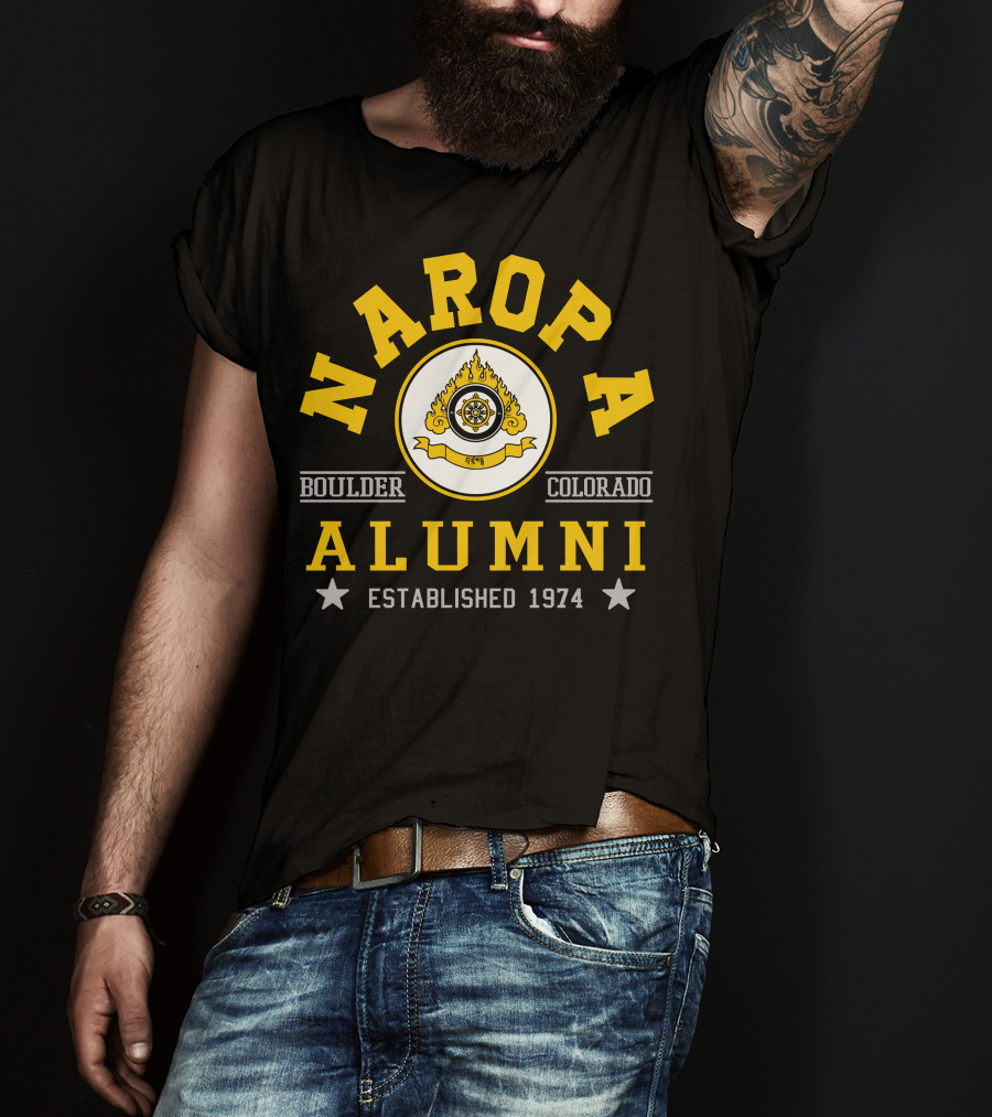 Naropa University Alumni Boulder Colorado Established 1974 T-Shirt