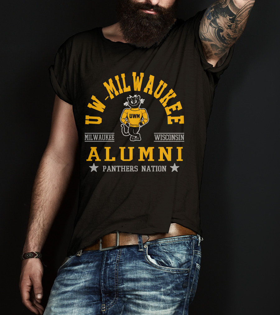 UW–Milwaukee Wisconsin Alumni Panthers Nation T-Shirt