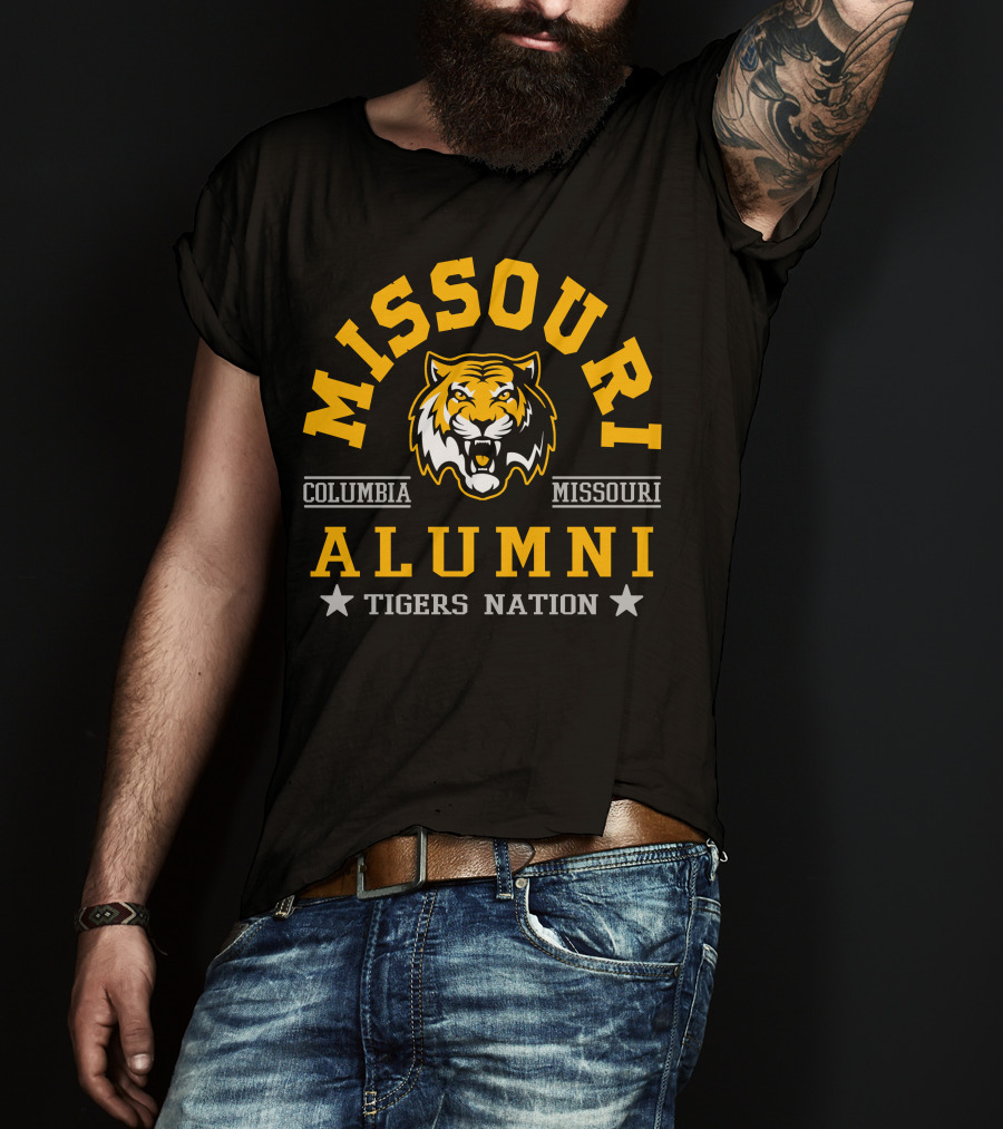 Missouri Columbia Alumni Tigers Nation T-Shirt