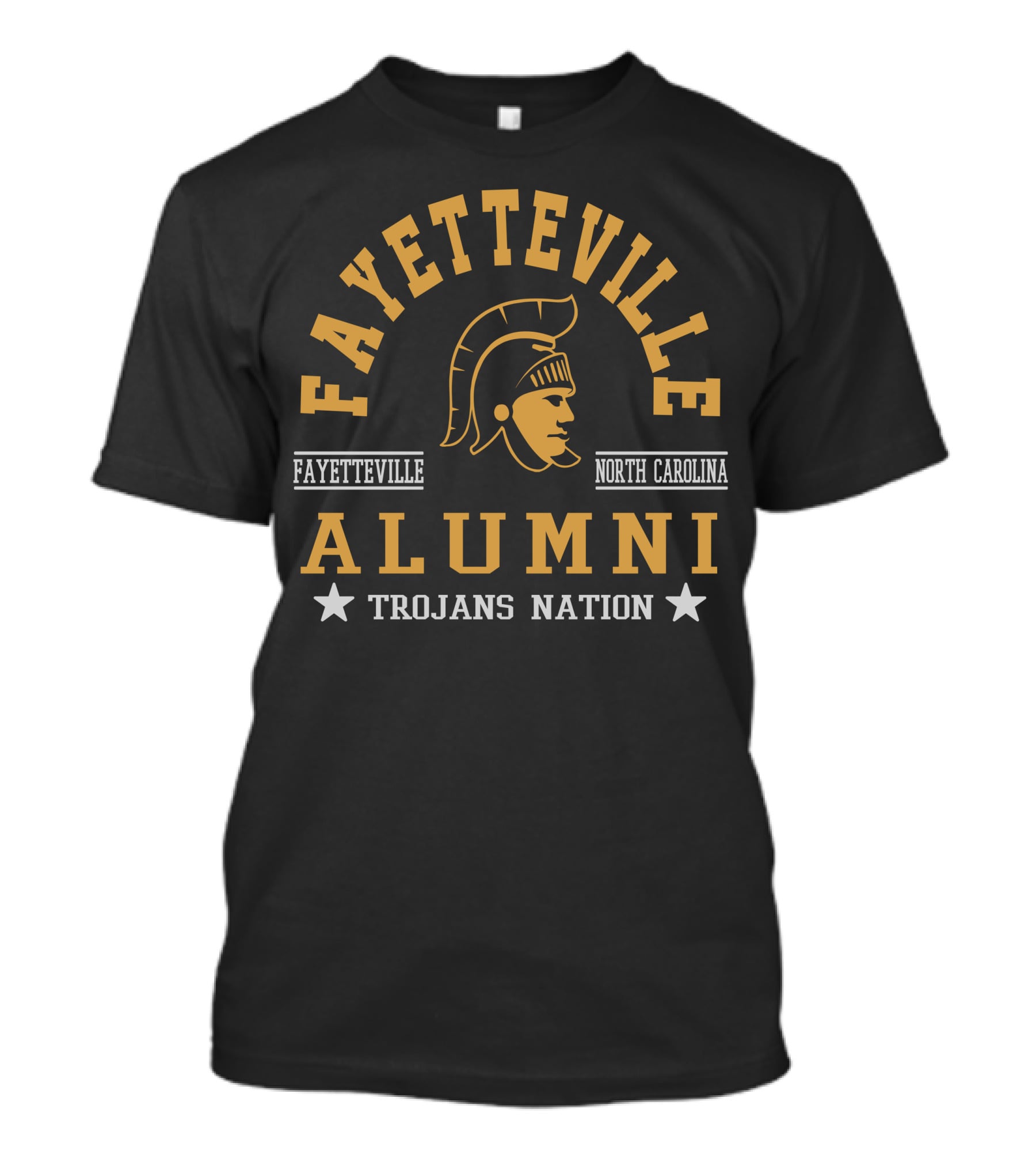 Fayetteville Alumni North Carolina Trojans Nation T-Shirt