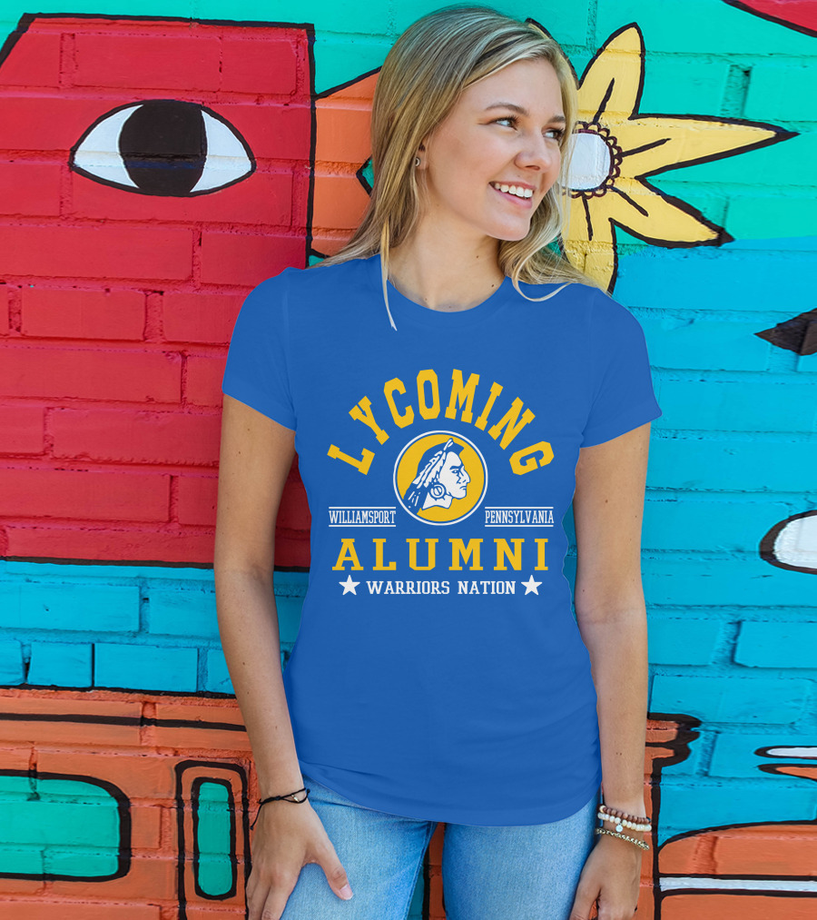 Lycoming College Warriors Alumni Nation Williamsport Pennsylvania T-Shirt