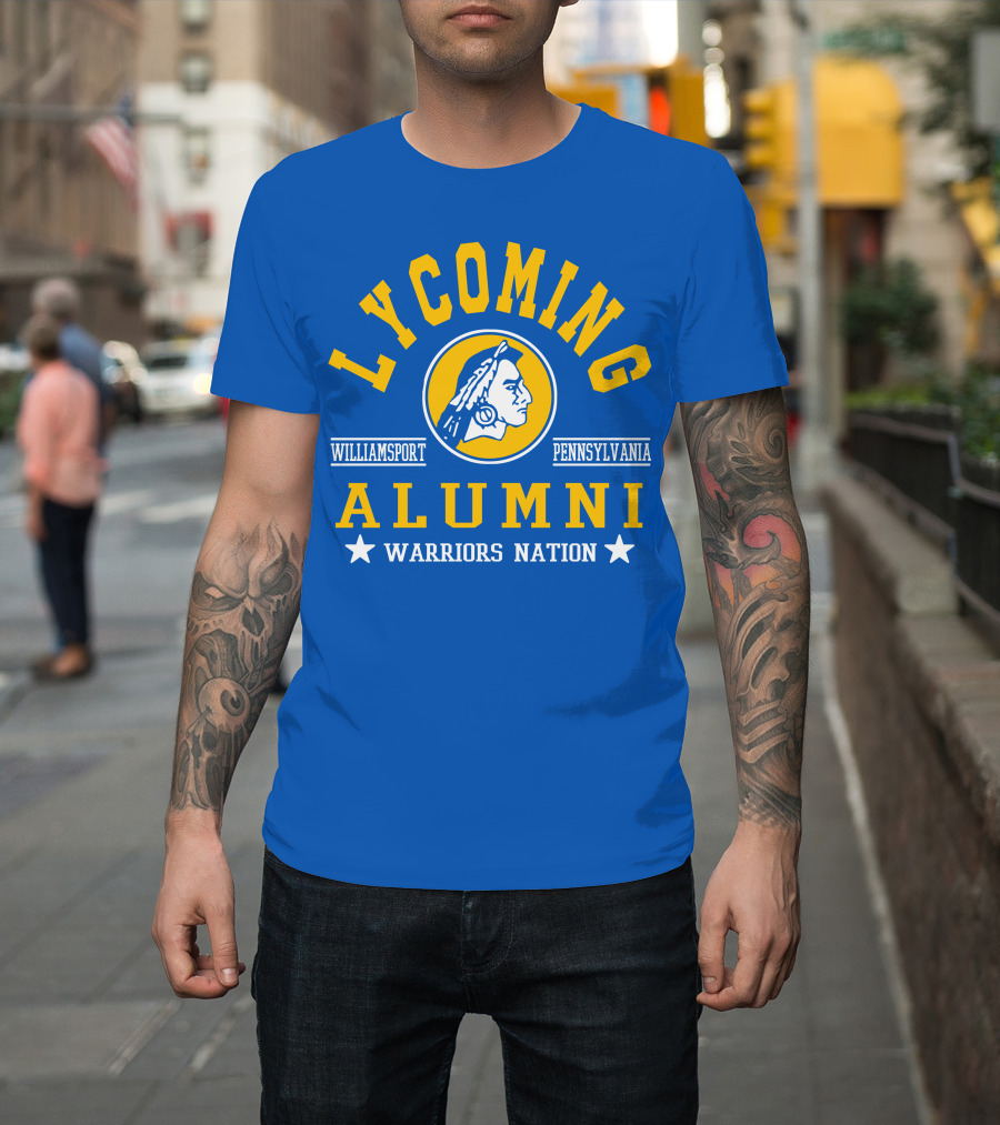 Lycoming College Warriors Alumni Nation Williamsport Pennsylvania T-Shirt