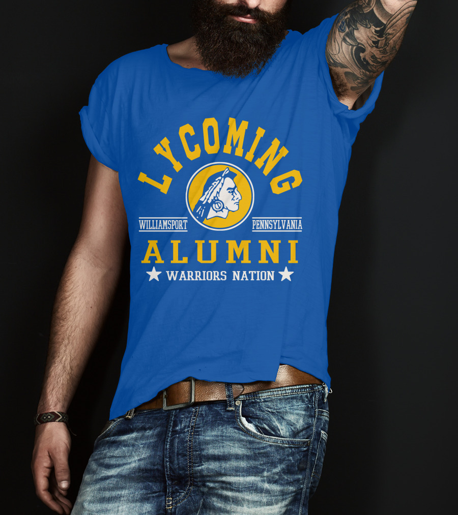 Lycoming College Warriors Alumni Nation Williamsport Pennsylvania T-Shirt