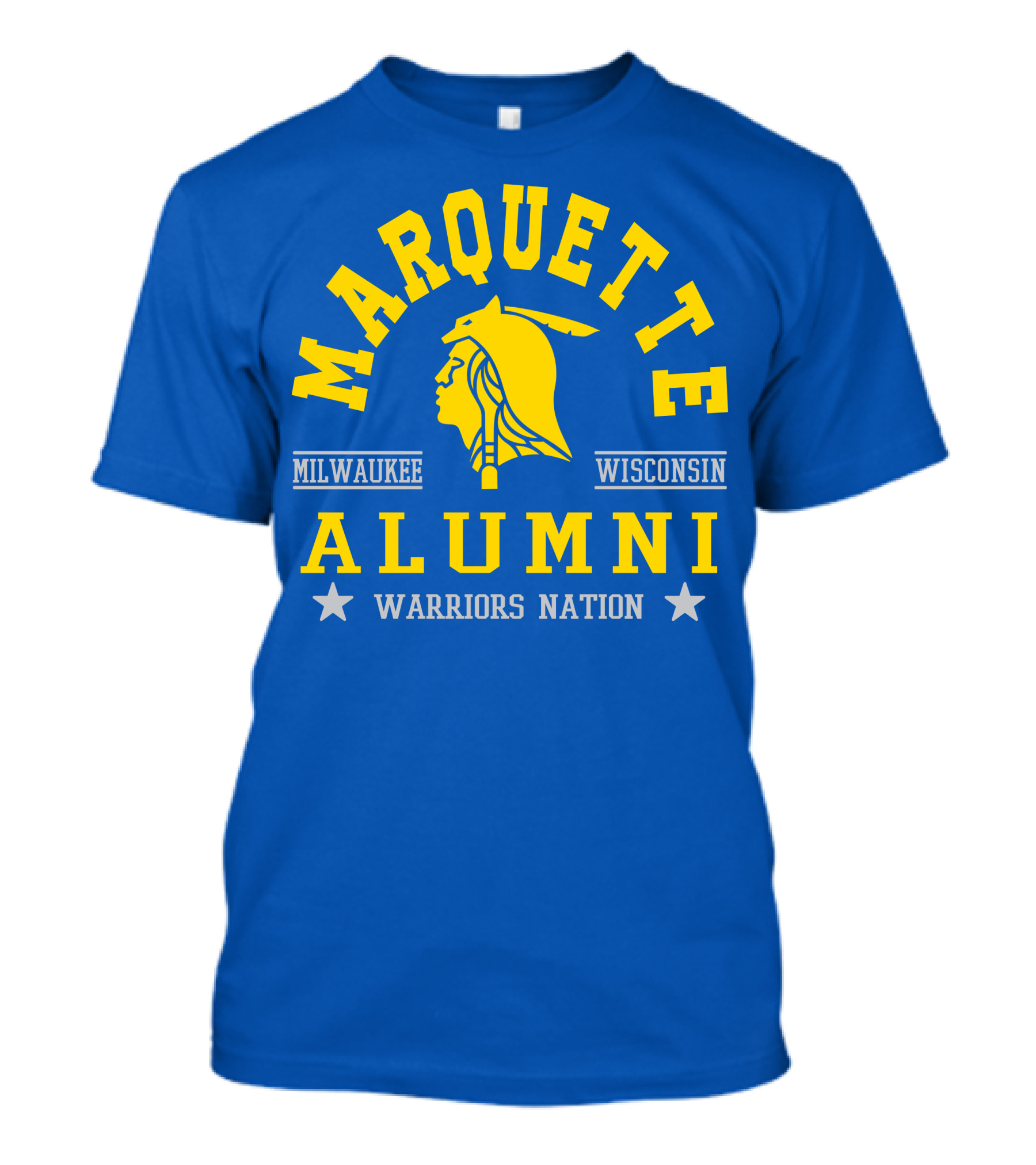 Marquette Alumni Warriors Nation Milwaukee Wisconsin T-Shirt