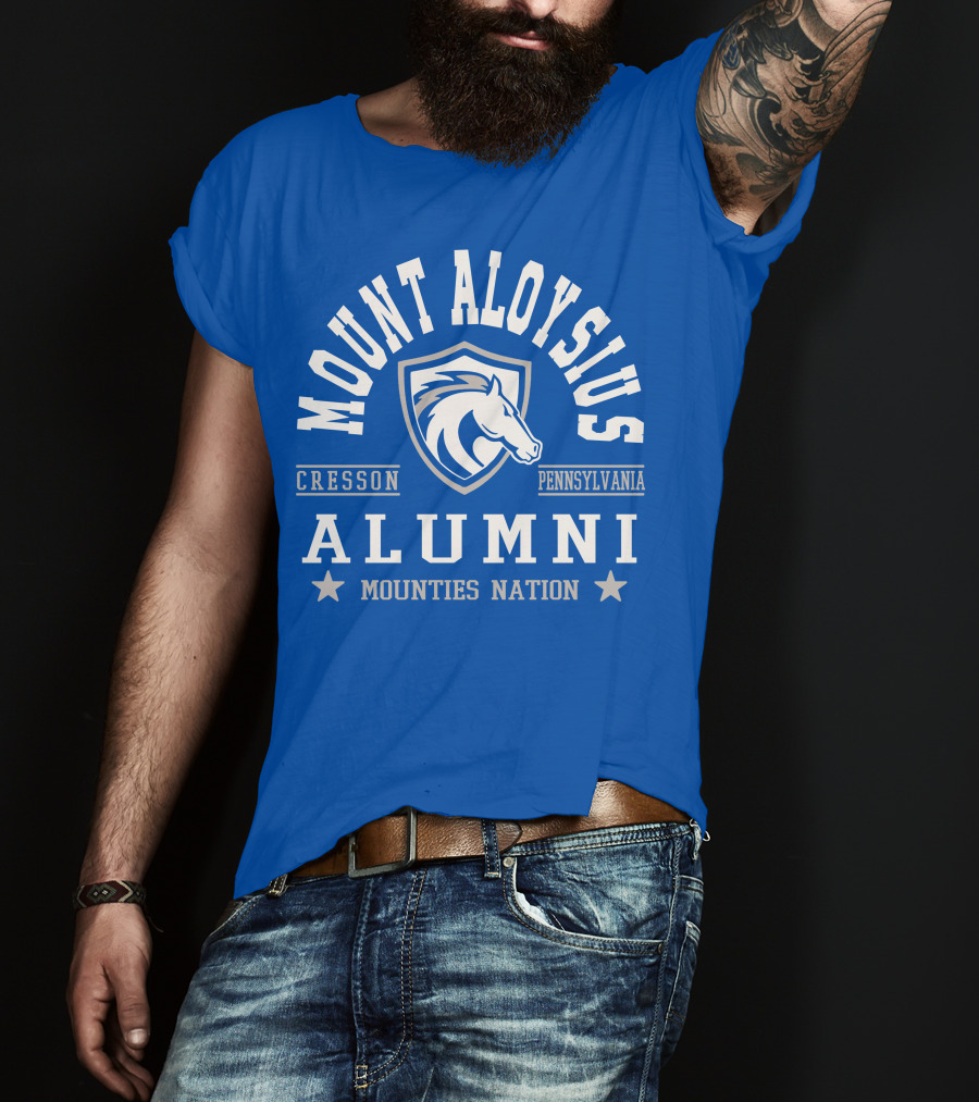 Mount Aloysius Alumni Cresson Pennsylvania Mounties Nation T-Shirt