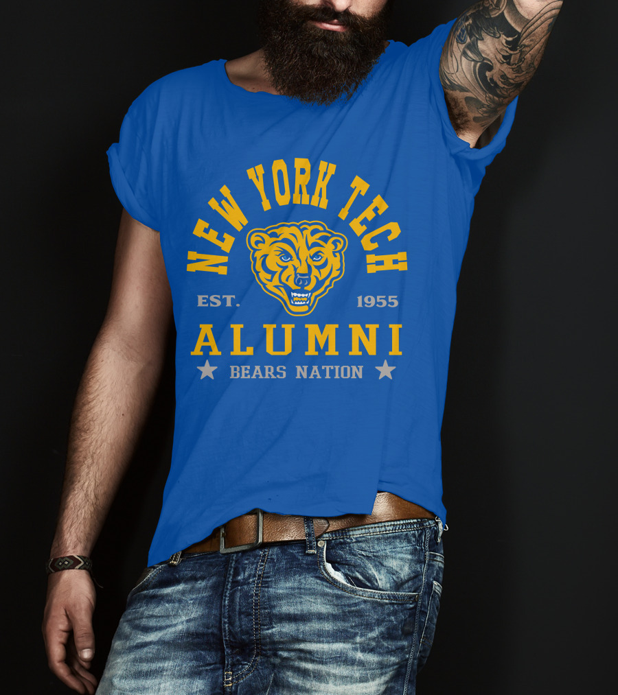New York Tech Alumni Bears Nation Est. 1955 T-Shirt