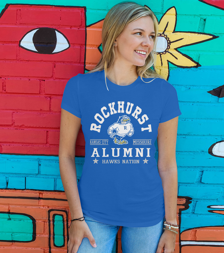 Rockhurst College Alumni Hawks Nation Kansas City Missouri T-Shirt
