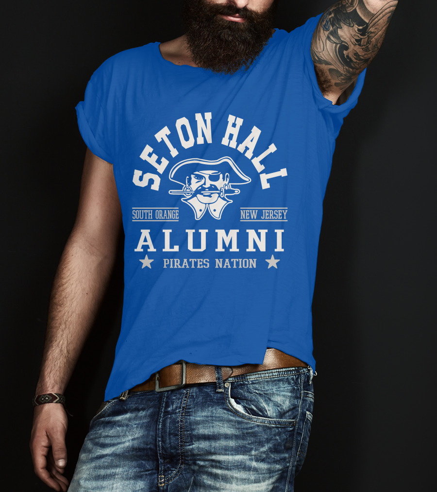 Seton Hall South Orange New Jersey Alumni Pirates Nation T-Shirt