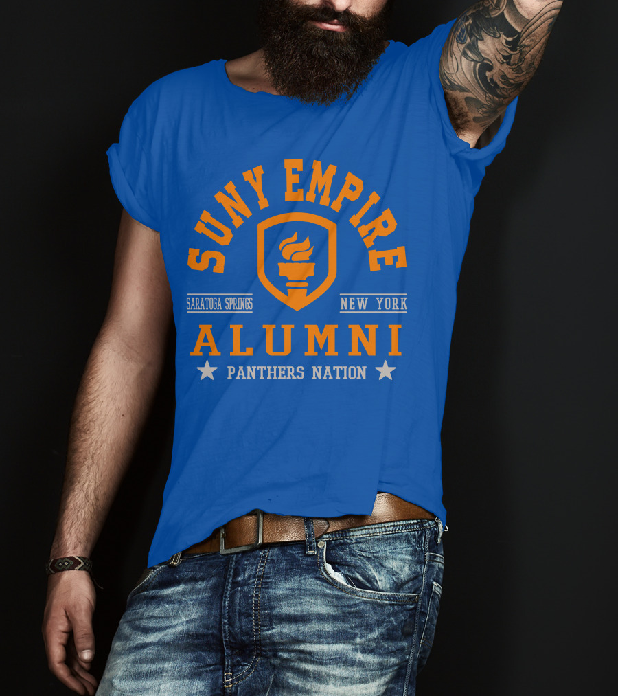SUNY Empire State Alumni Panthers Nation Saratoga Springs New York T-Shirt