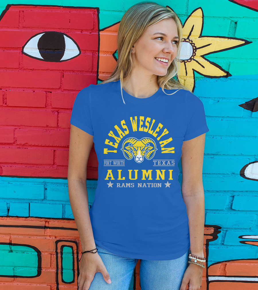 Texas Wesleyan Alumni Fort Worth Texas Rams Nation T-Shirt
