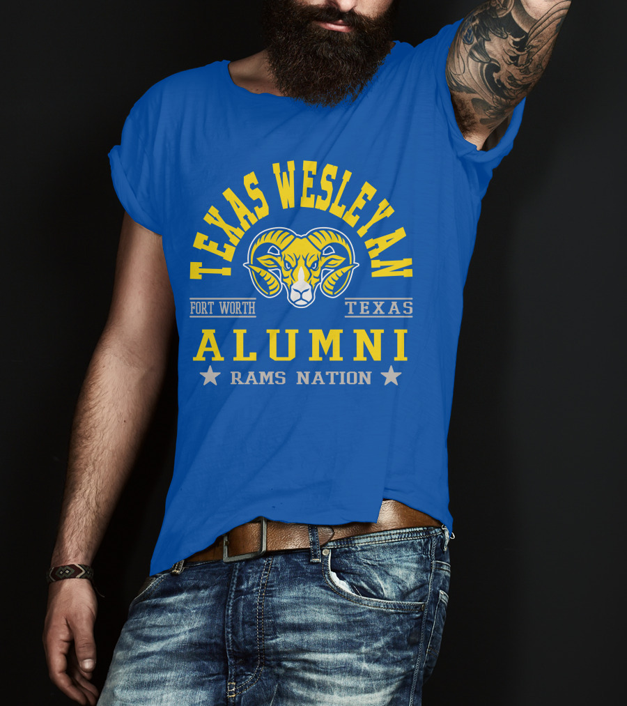 Texas Wesleyan Alumni Fort Worth Texas Rams Nation T-Shirt
