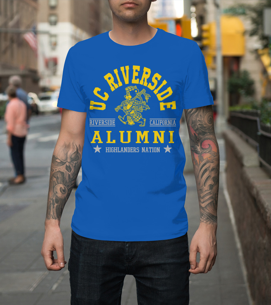 UC Riverside Alumni Highlanders Nation Riverside California T-Shirt