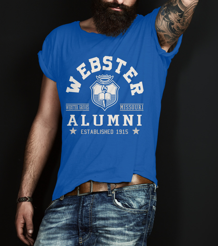 Webster College Alumni Webster Groves Missouri Established 1915 T-Shirt