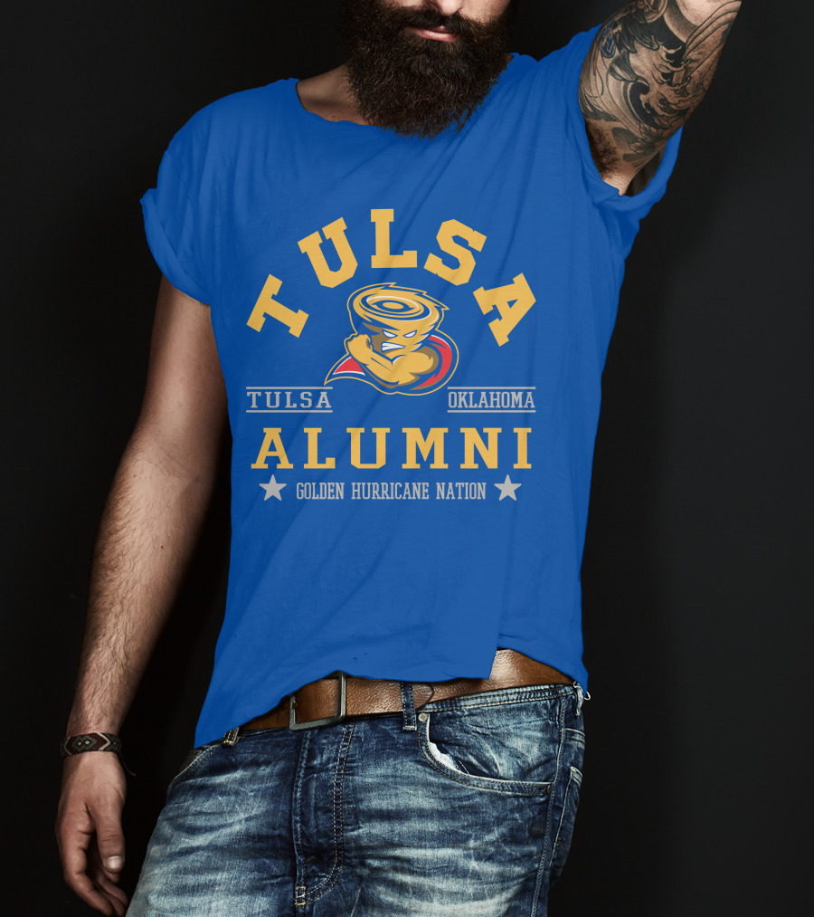 Tulsa Alumni Oklahoma Golden Hurricane Nation T-Shirt