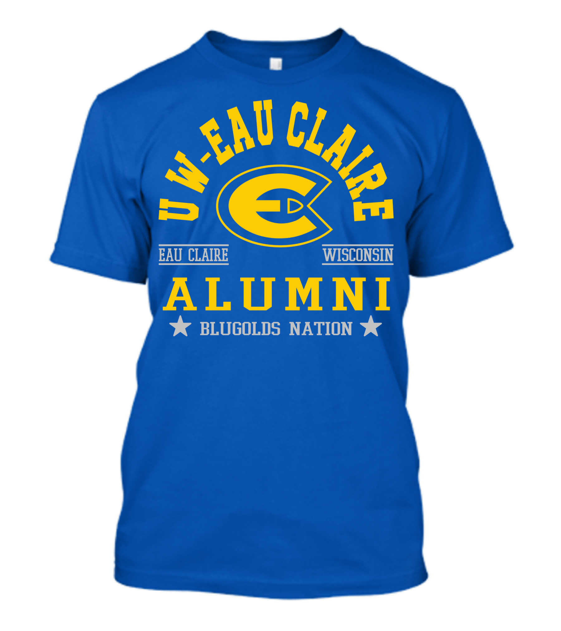 UW Eau Claire Alumni Blugolds Nation Eau Claire Wisconsin T-Shirt