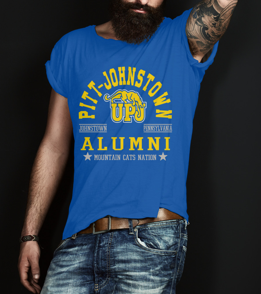 Pitt-Johnstown UPJ Alumni Mountain Cats Nation Johnstown Pennsylvania T-Shirt
