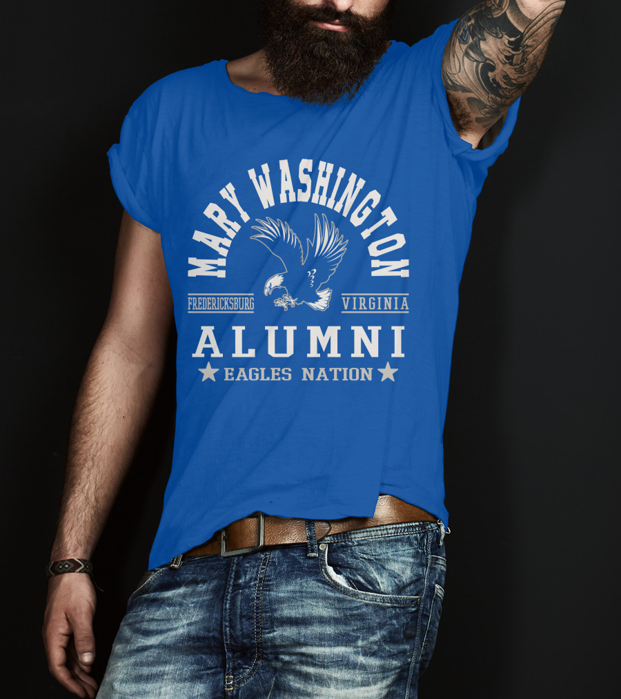 Mary Washington Alumni Eagles Nation Fredericksburg Virginia T-Shirt