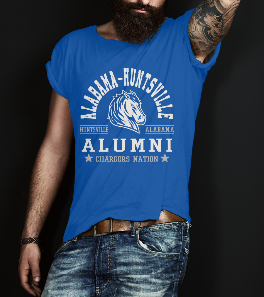 Alabama-Huntsville Chargers Alumni Huntsville Alabama Nation T-Shirt