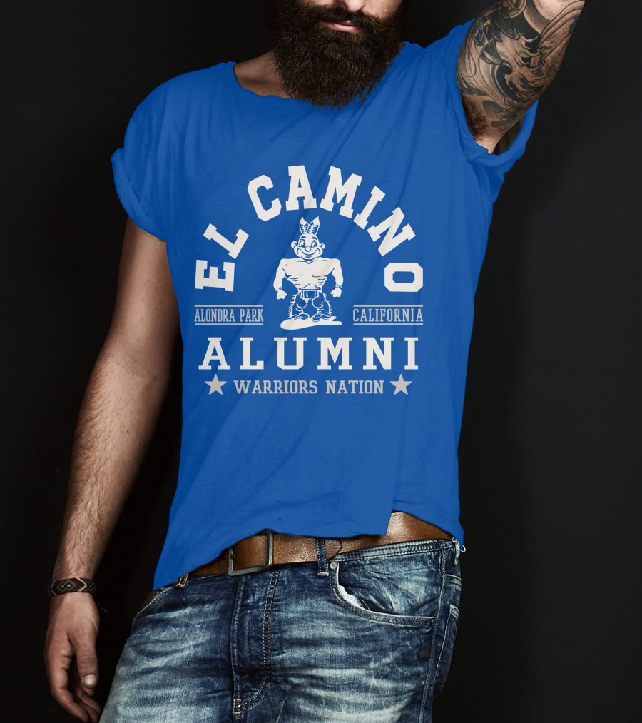 El Camino Alumni Warriors Nation Alondra Park California T-Shirt