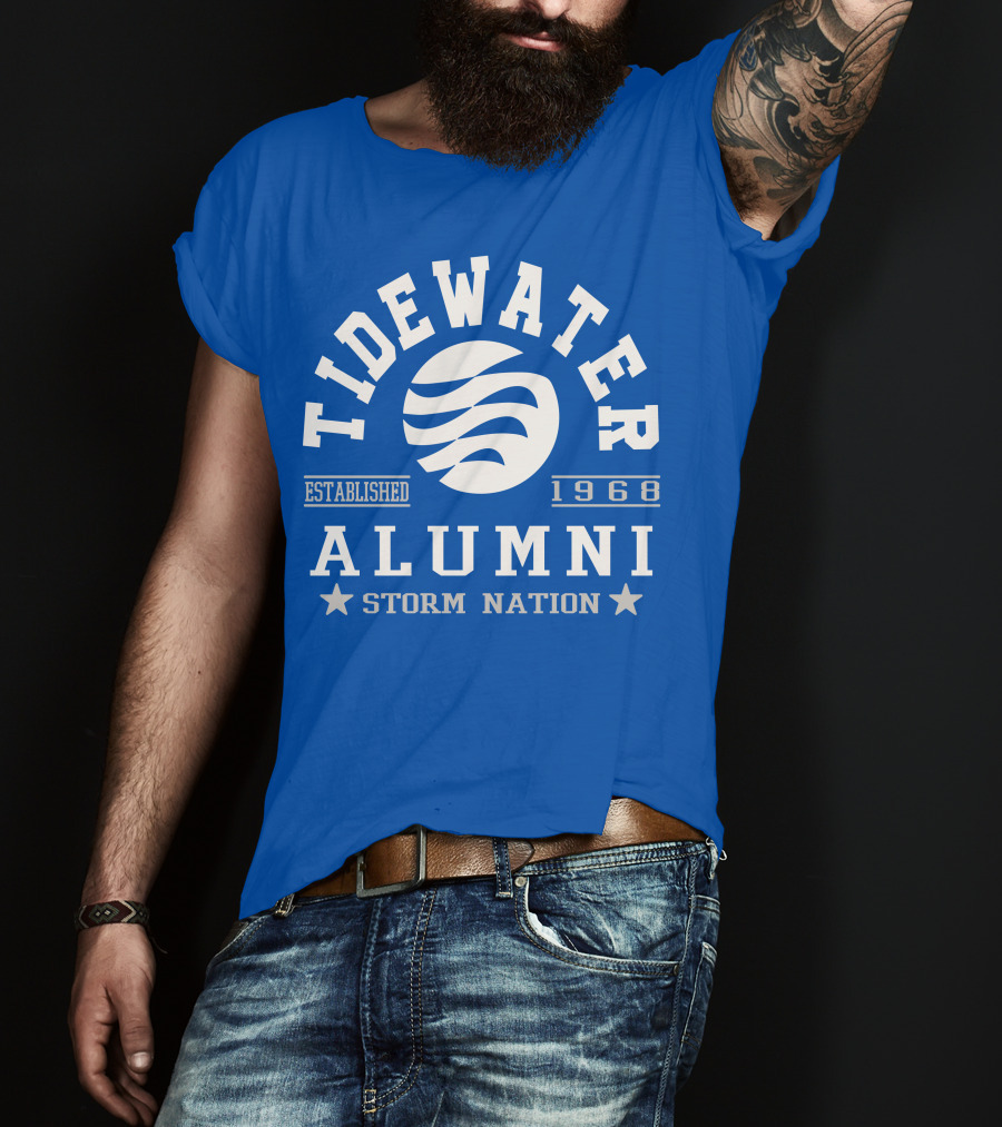 Tidewater Alumni Storm Nation Established 1968 T-Shirt