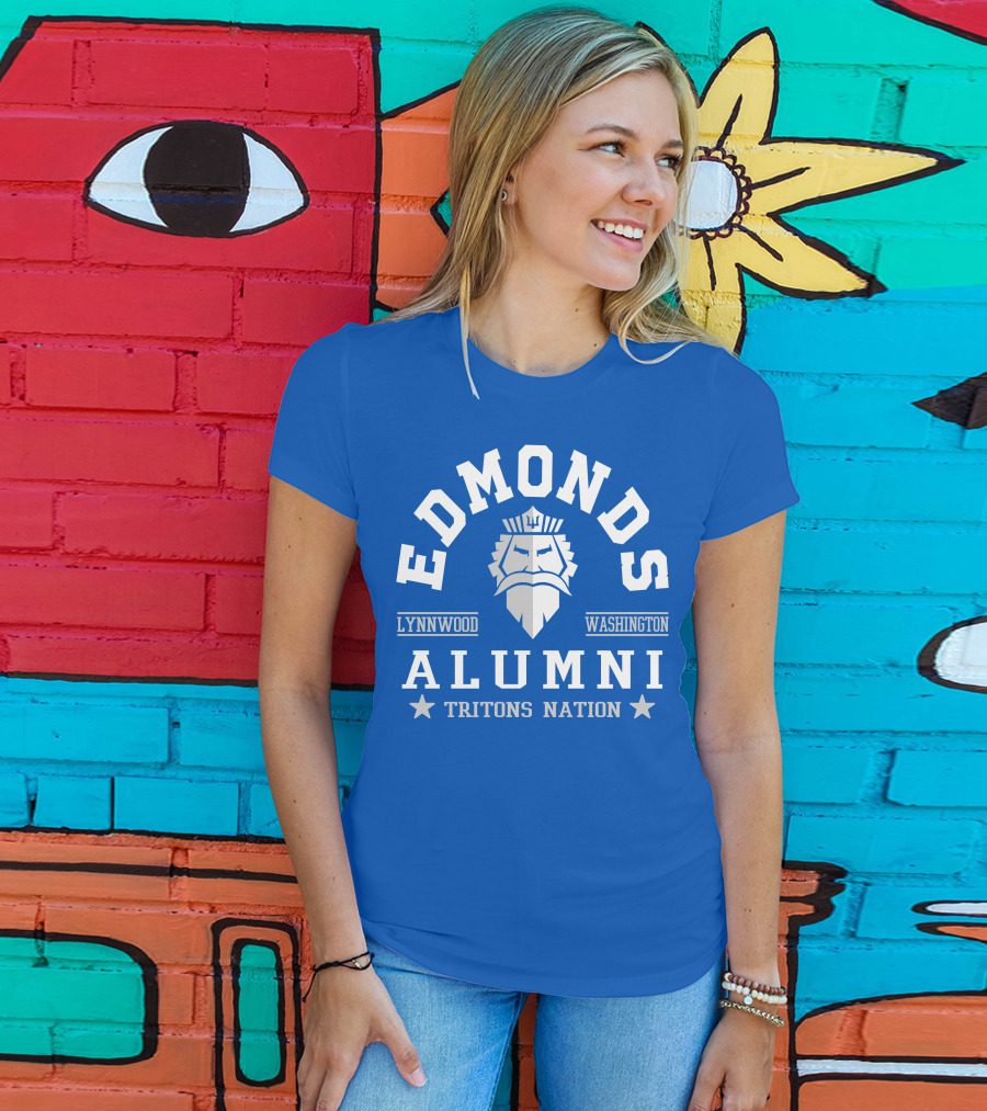 Edmonds Lynnwood Washington Alumni Tritons Nation T-Shirt