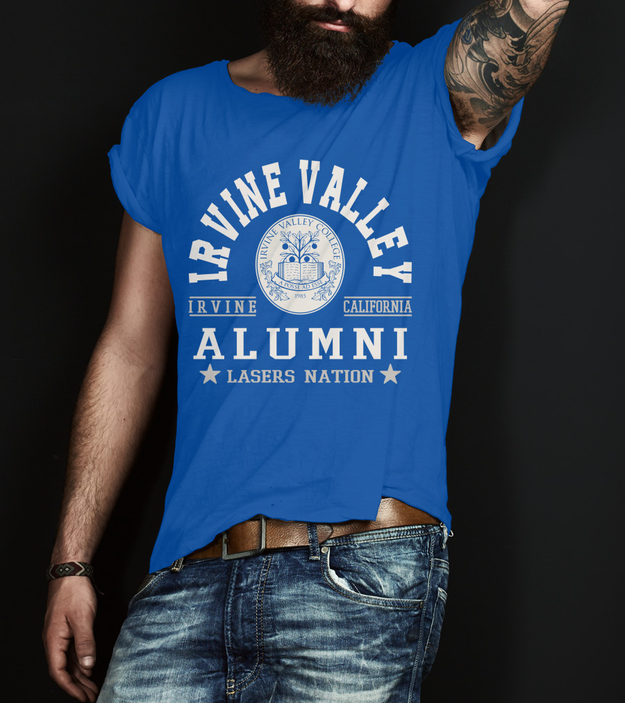 Irvine Valley College Alumni Lasers Nation Irvine California 1985 T-Shirt