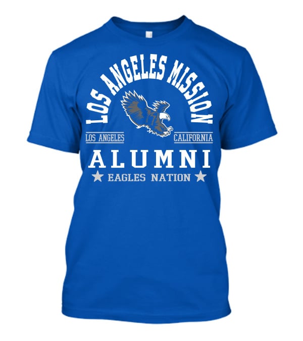 Los Angeles Mission California Alumni Eagles Nation T-Shirt