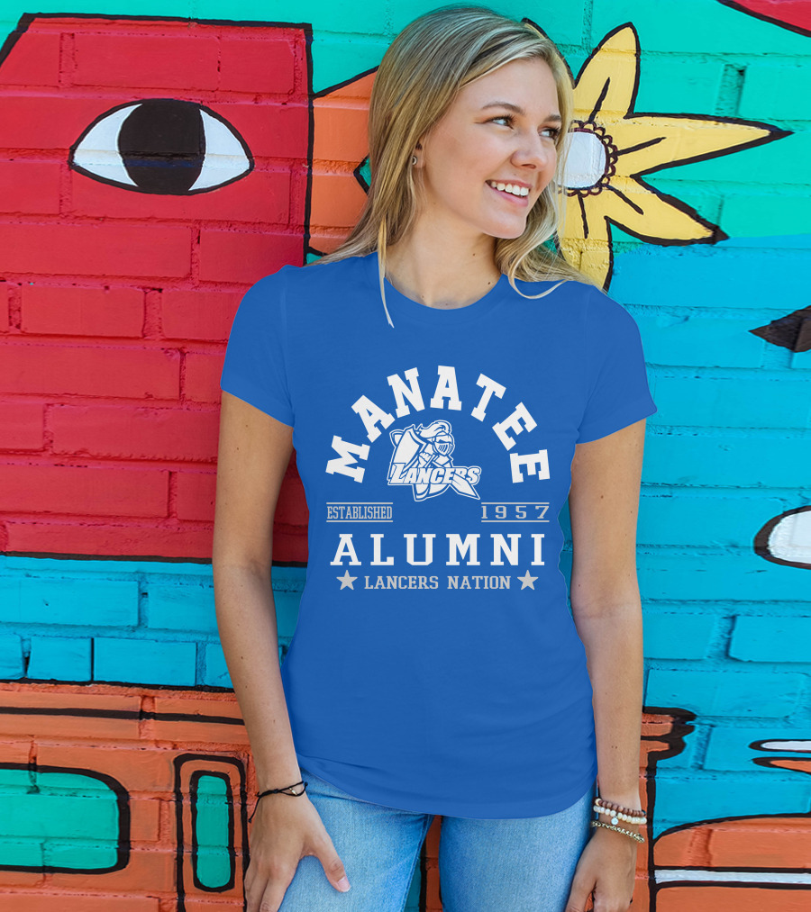 Manatee Alumni Established 1957 Lancers Nation T-Shirt