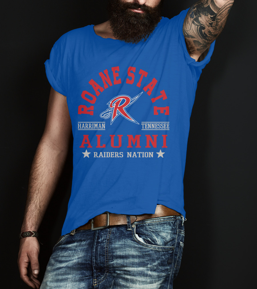 Roane State Harriman Tennessee Alumni Raiders Nation T-Shirt