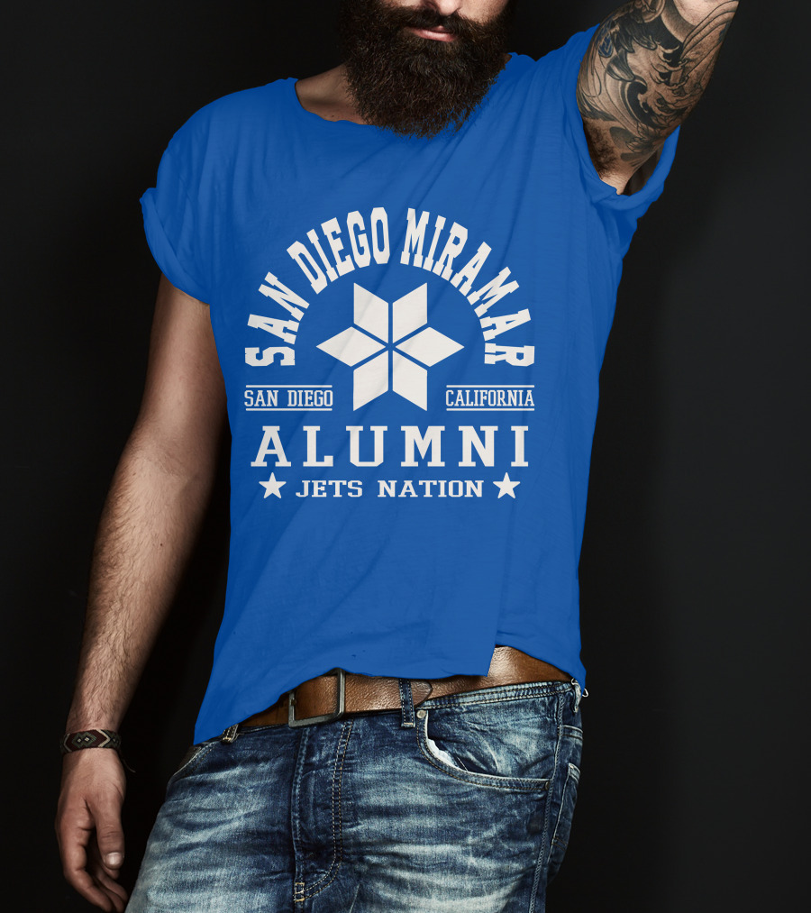 San Diego Miramar California Alumni Jets Nation T-Shirt