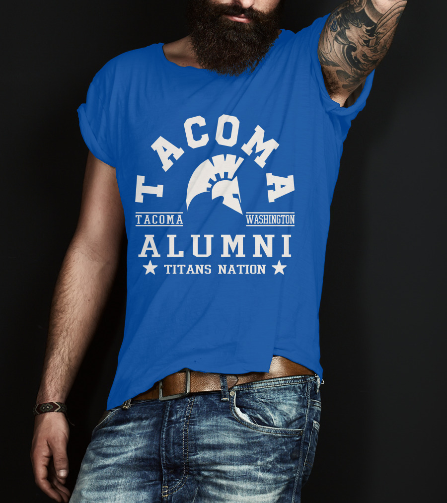 Tacoma Washington Alumni Titans Nation T-Shirt