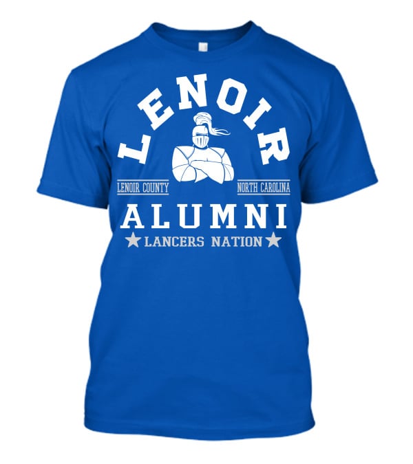Lenoir County North Carolina Alumni Lancers Nation T-Shirt