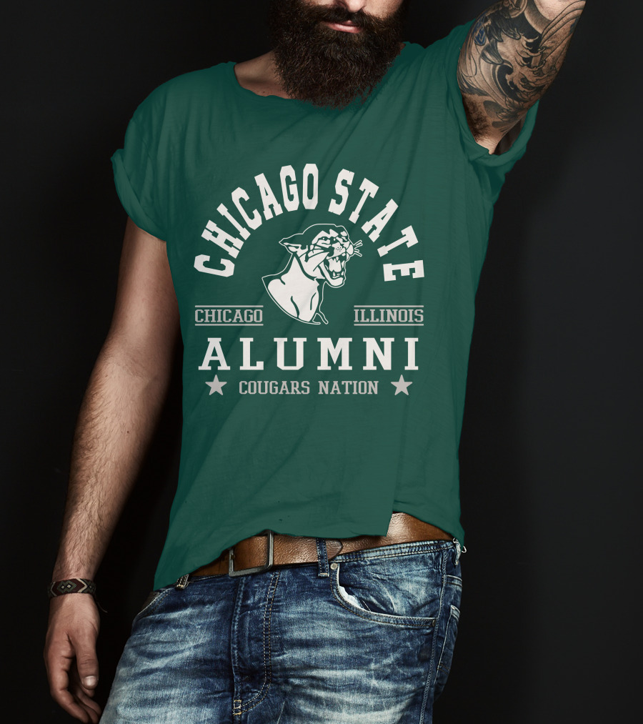 Chicago State Alumni Cougars Nation Illinois T-Shirt