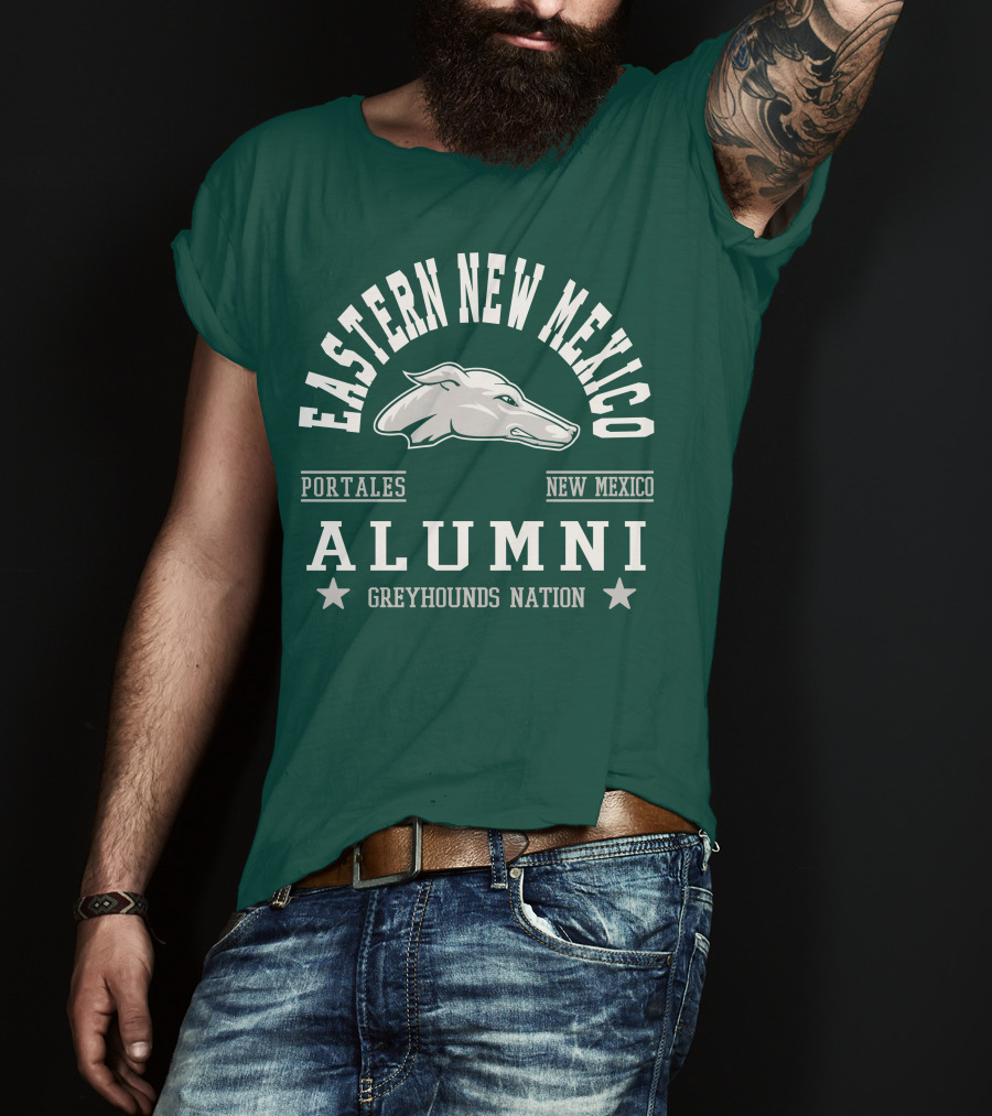Eastern New Mexico University Portales Alumni Greyhounds Nation T-Shirt