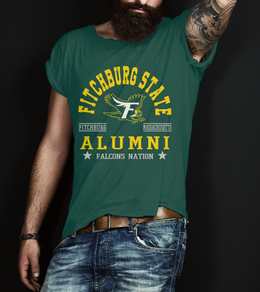 Fitchburg State Alumni Falcons Nation Massachusetts T-Shirt